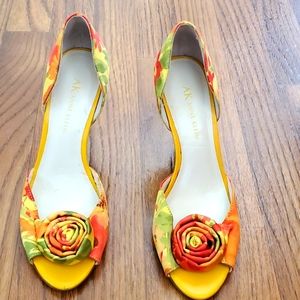 Floral heels
